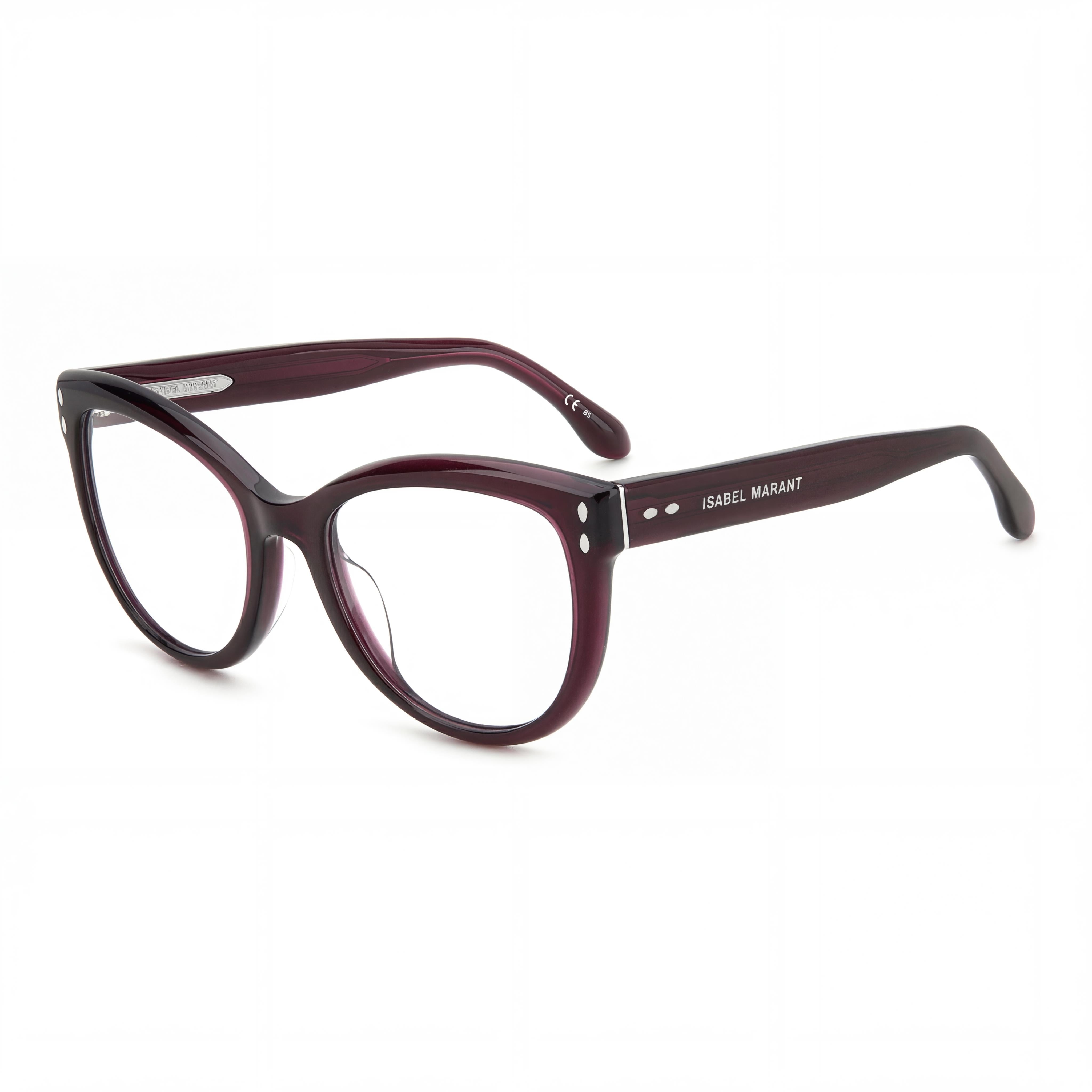Isabel Marant Im 0089/g Women's Modern Style Sunglasses featuring an Acetate Frame in Plum, 53mm, Photo 1