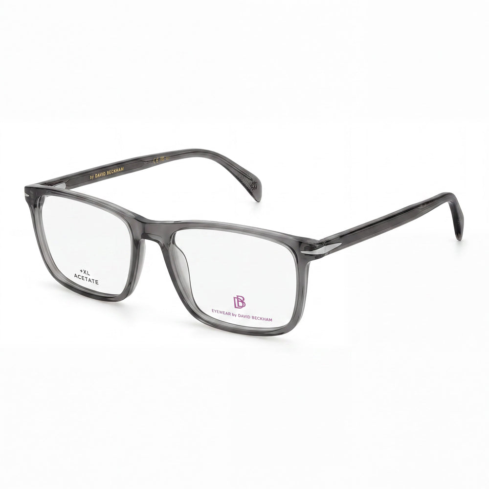 David Beckham Db 1019 Unisex Gafas de Sol de Acetato Transparente Verde con Lentes Verdes Polarizadas 57mm