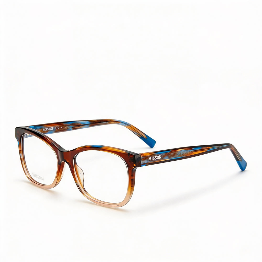 Gafas de sol Missoni MIS 0090 para mujer, de acetato, color marrón cuerno, 54 mm
