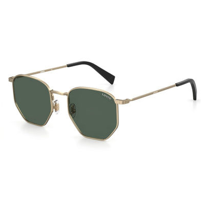 Gafas Levi's Modern para hombre con montura metálica y lentes de policarbonato no polarizado con protección UV de 51 mm