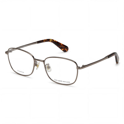 Gafas Kate Spade New York Rectangulares Cuadradas para Mujer Marrón Titanio 52-18-140