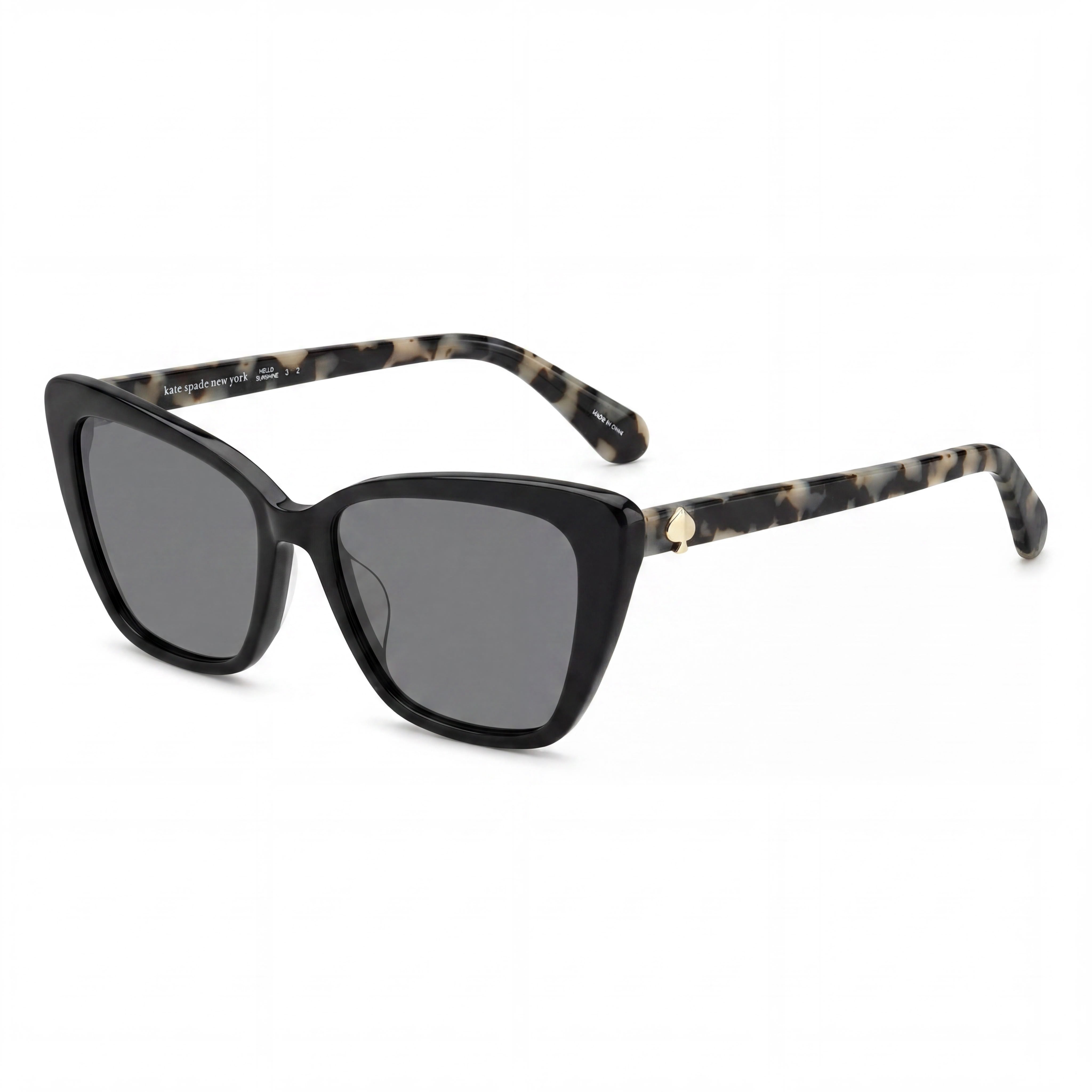 kate spade new york Cat Eye Women's Lilac Plastic Frame Blue Gradient UV Protection Lens 55mm, Photo 1