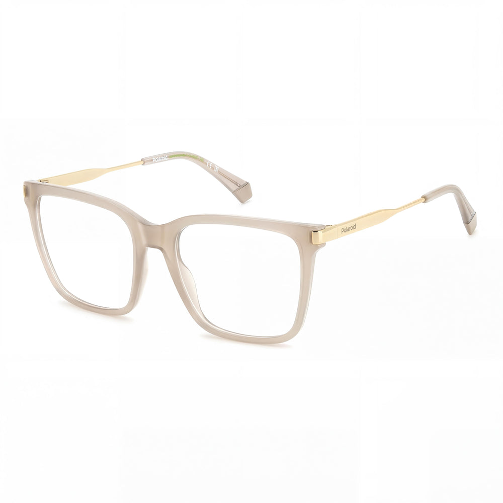 Polaroid Casual PLD D528 Women's Eco Polyamide Non Glasses, Beige 53-18-140mm