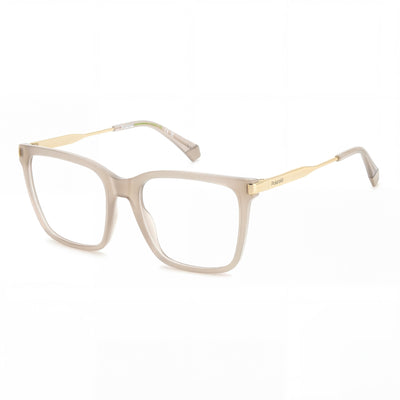 Polaroid Casual PLD D528 Gafas de mujer de poliamida ecológica, Beige 53-18-140mm