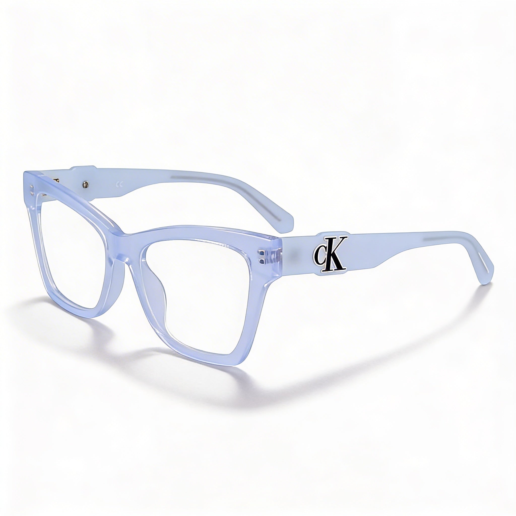 Calvin Klein Jeans CKJ23646 White Unisex Polarized Metal Sunglasses 52mm, Photo 1