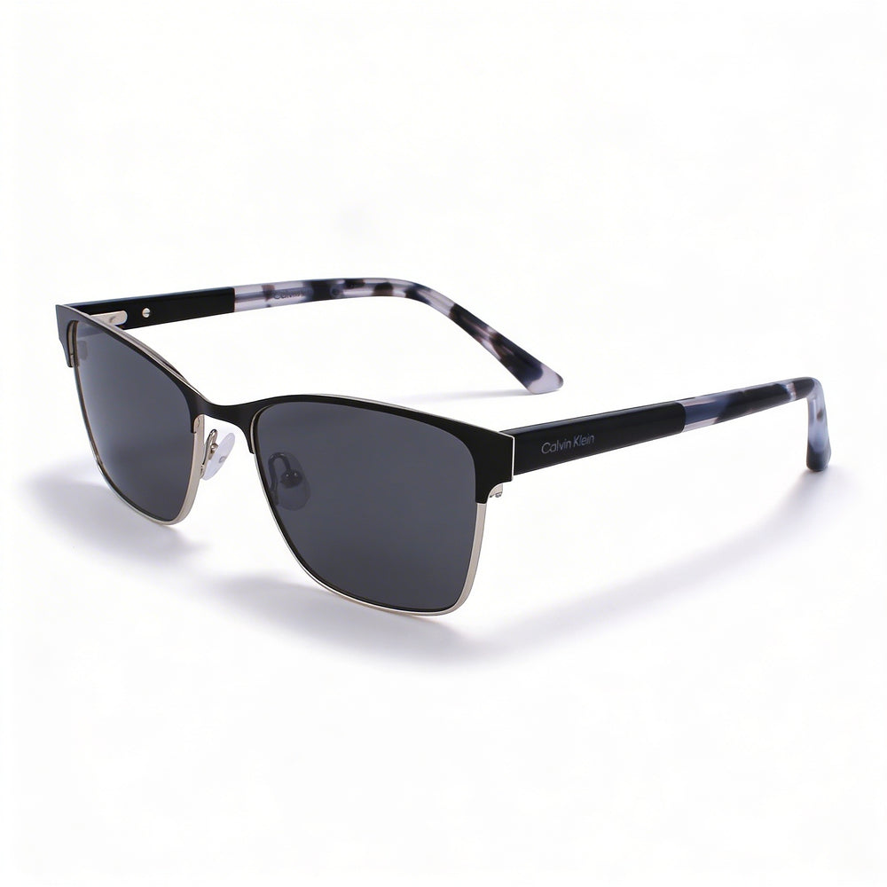 Calvin Klein Ck23107 Women's Black Metal Full Rim Rectangle Optical Frame Lens 52mm Bridge 17mm Temple 140mm