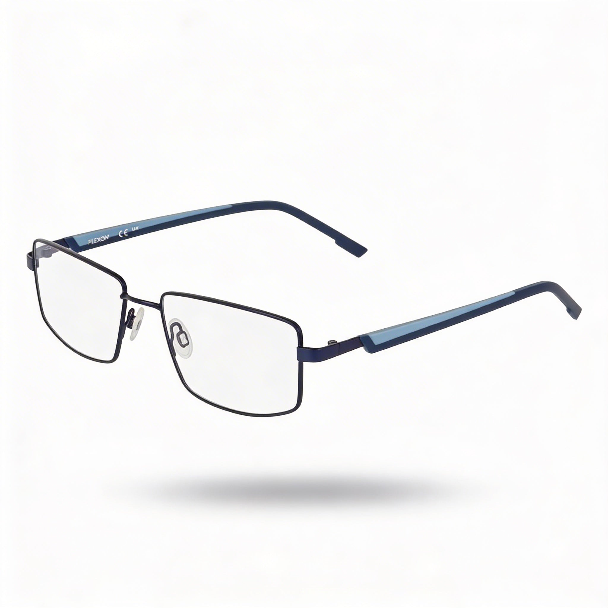 Gafas de acetato clásicas Flexon para mujer, azul marino mate 52-17, Photo 1