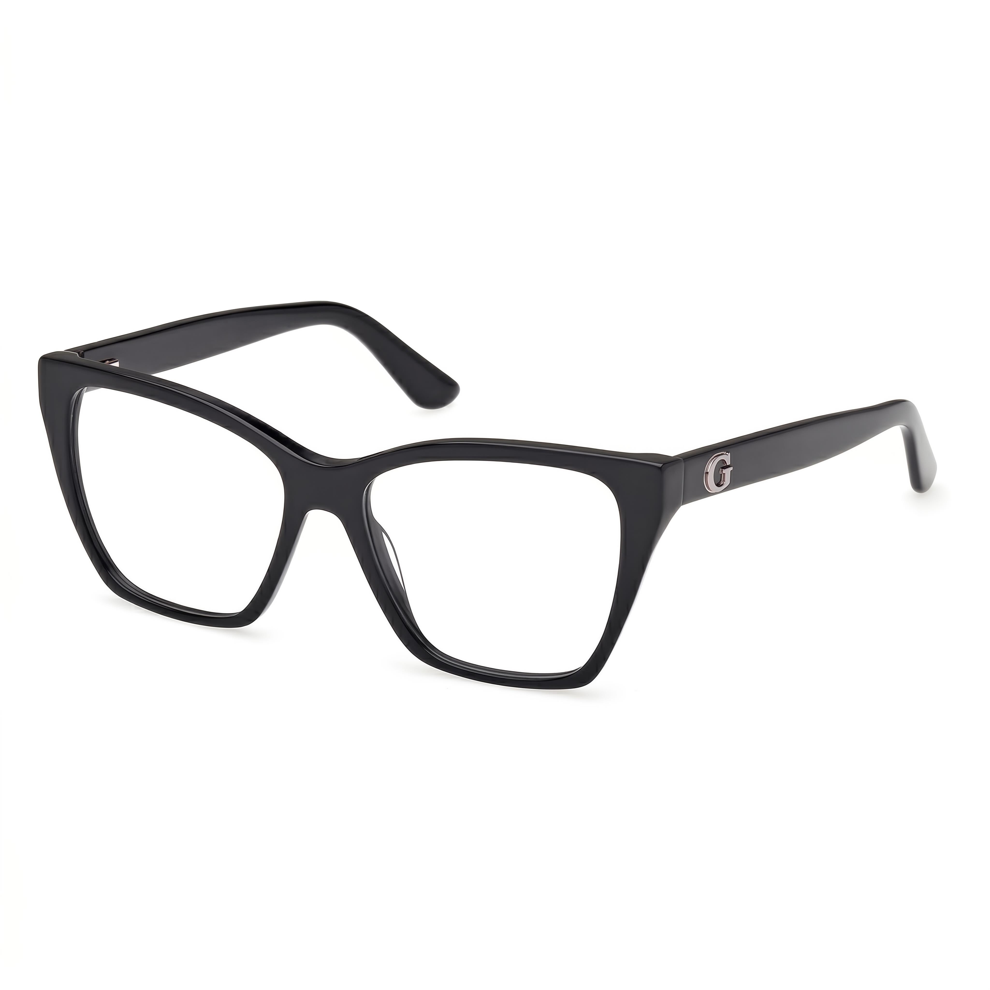 Guess Gu50235 Women's Shiny Black Plastic Non- Eyewear Frames 52mm, Photo 1