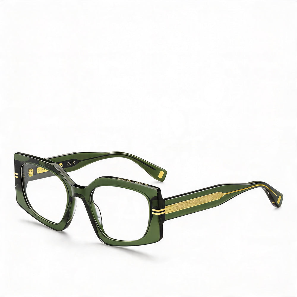Marc Jacobs Classic Women's Green Plastic Frame Non-Polarized Multicolor Lens 53mm Sunglasses