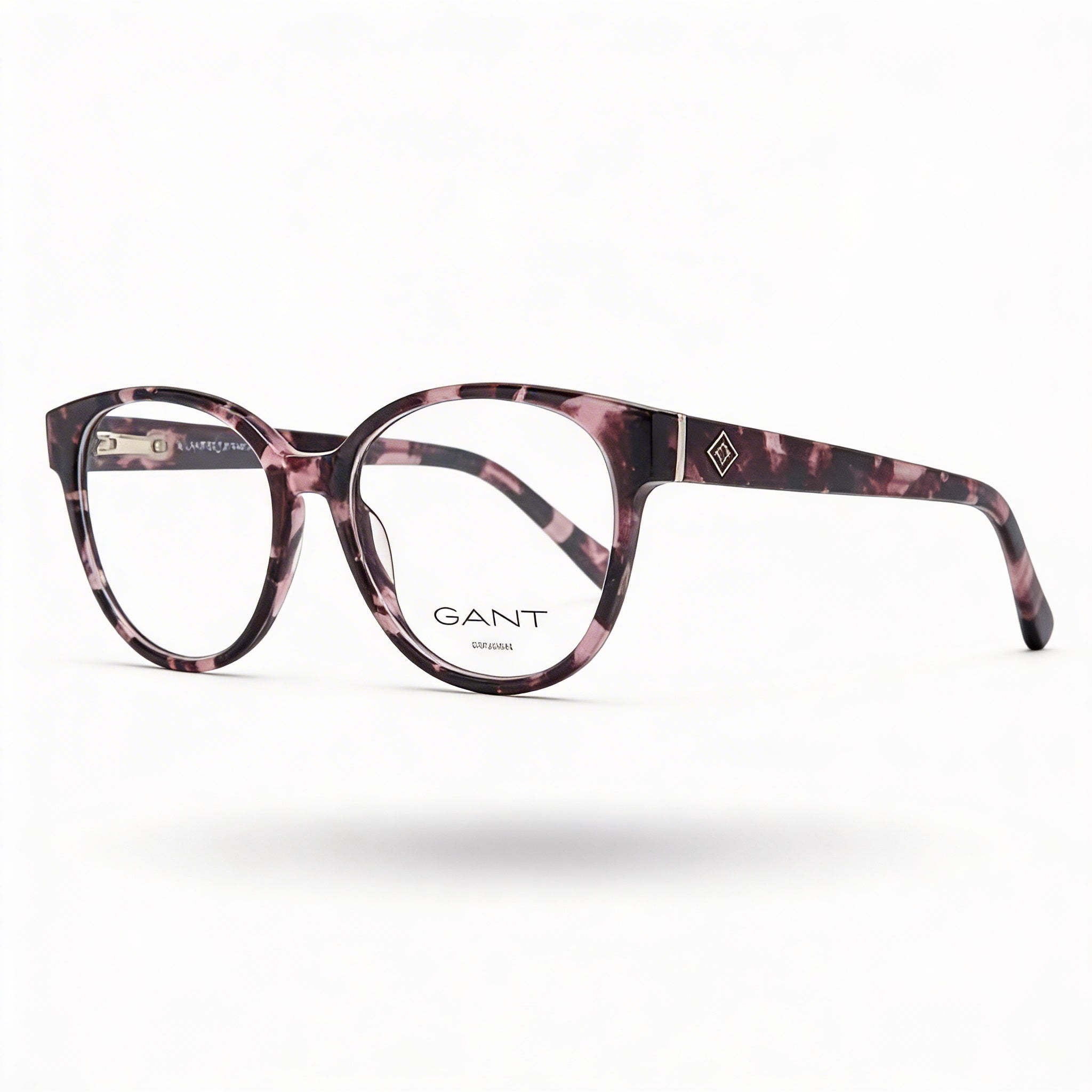 Gafas de sol GANT para mujer, estilo casual, estilo Havana, con montura de plástico y lentes transparentes. Ancho de lente: 53 mm. Ancho de puente: 16 mm. Longitud de patilla: 140 mm., Photo 1