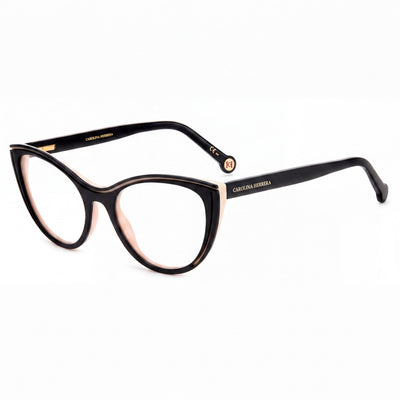CAROLINA HERRERA HER 0171 Women's Sunglasses with Multicolored Acetate Frame and Black Nude Lenses 53mm