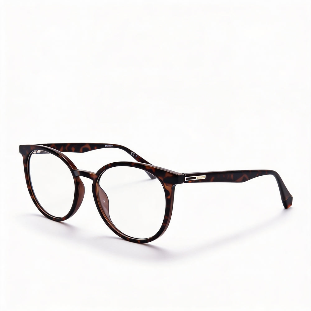 Polaroid Pld D379 Men's Propionate Havana Prescription Ready Optical Eyeglasses with Clear Demo Lenses 53mm