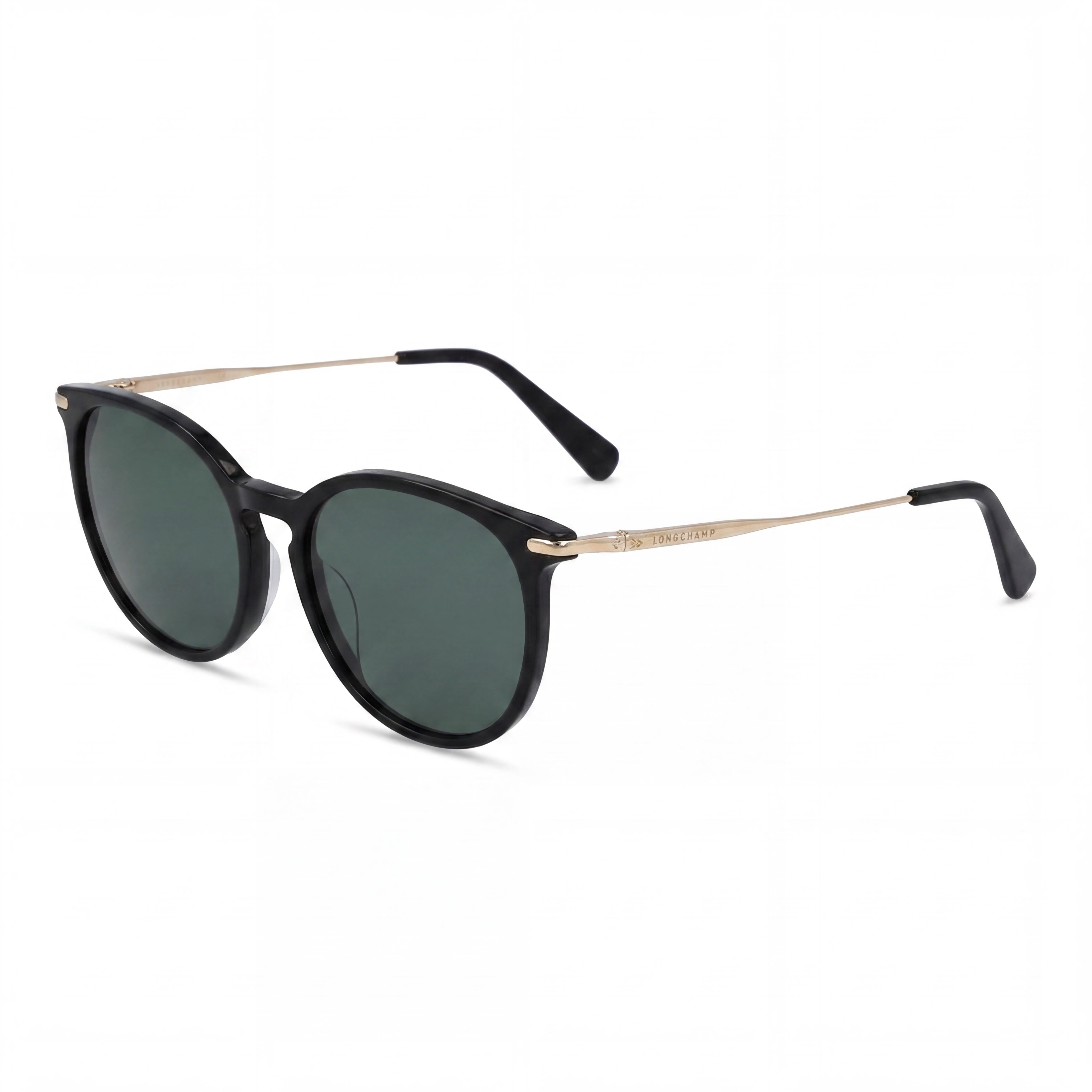 Gafas de sol Longchamp LO646S para mujer, armazón de plástico negro tipo Phantos, no polarizadas, 100 % protección UV, 54 mm, Photo 1