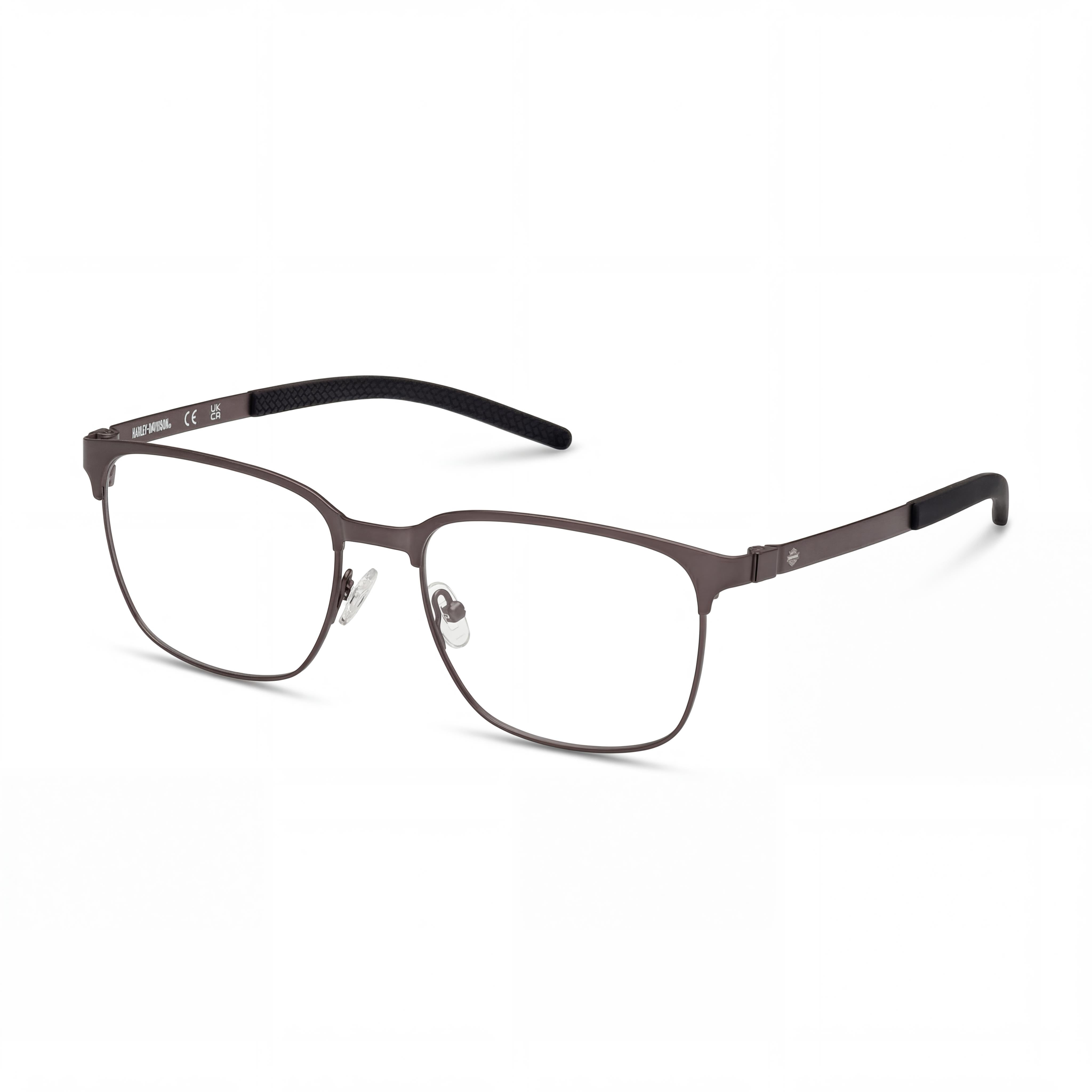 Gafas Harley-Davidson Hd50018 para hombre, montura metálica, color gris plomo mate, tamaño 53-17-145, Photo 1