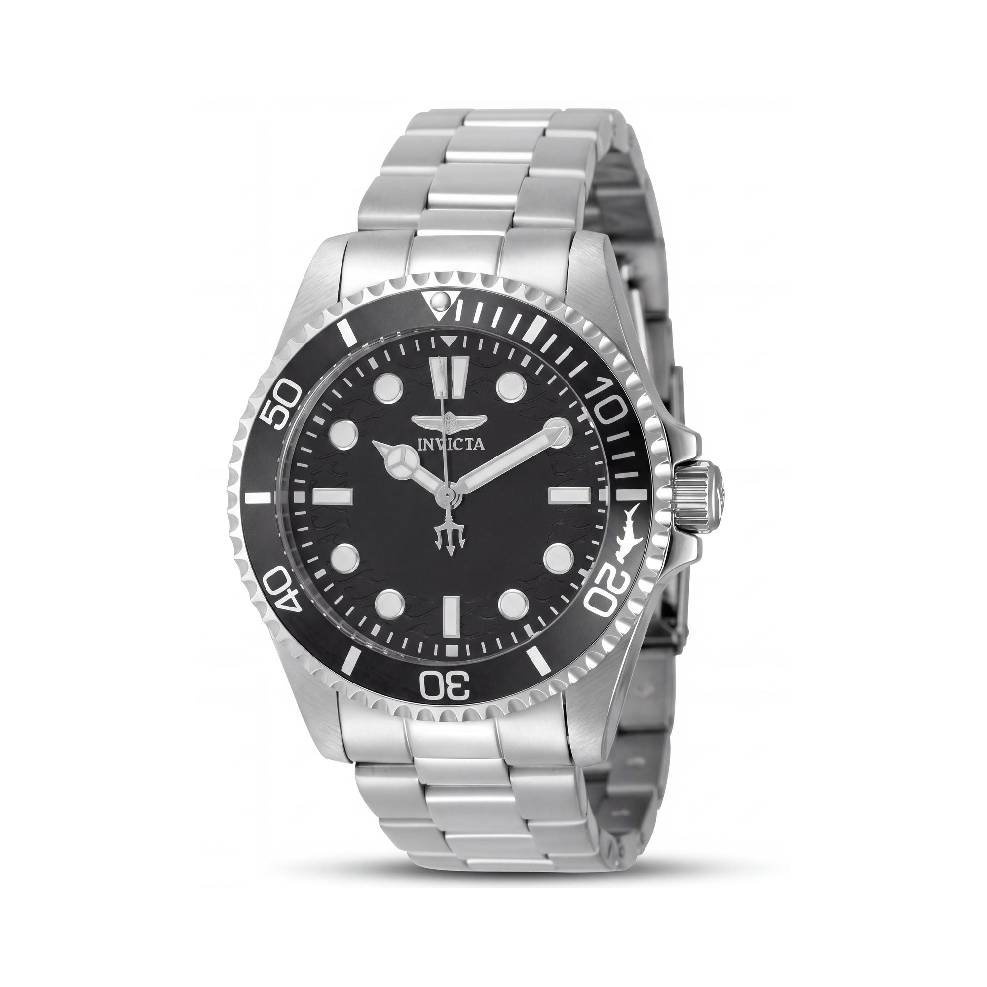 Reloj Invicta Pro Diver 49693 para hombre, de cuarzo, 43 mm, de acero inoxidable, con esfera negra, Photo 1