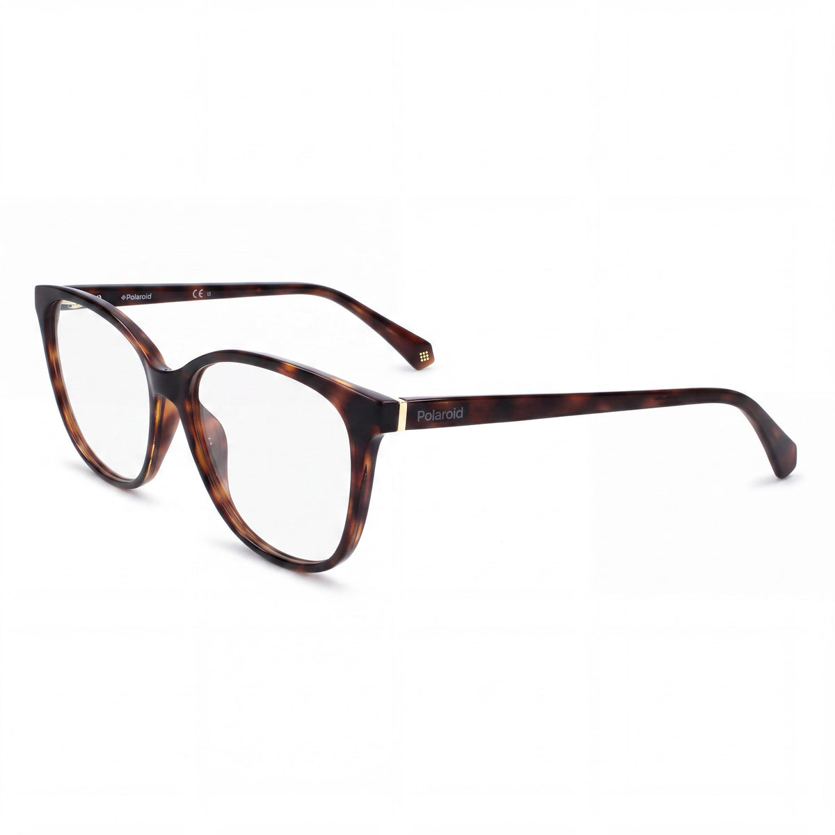 Polaroid Pld D372 Women's Peach Optical Frames with clear demo lenses, prescription ready 55-15-140, Photo 1