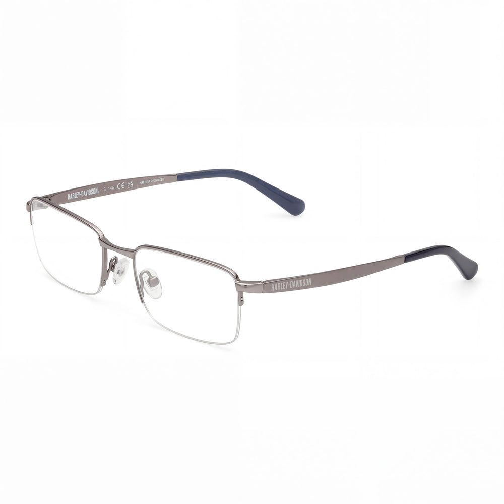 Harley-Davidson Hd50098 Men’s Metal Frame Non- Matte Gunmetal Eyeglasses 54/20/145
