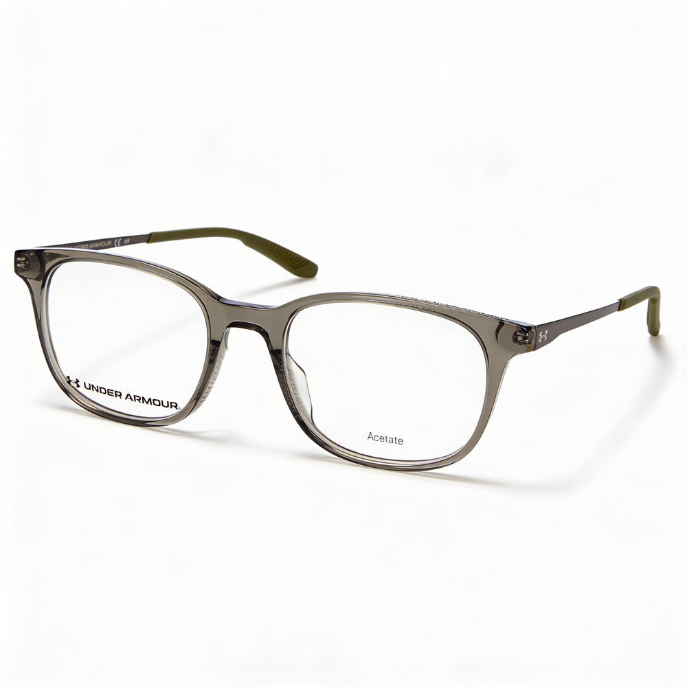 Gafas de sol Under Armour Modern para mujer, con montura de acetato y policarbonato verde cristal, protección UV, 51 mm
