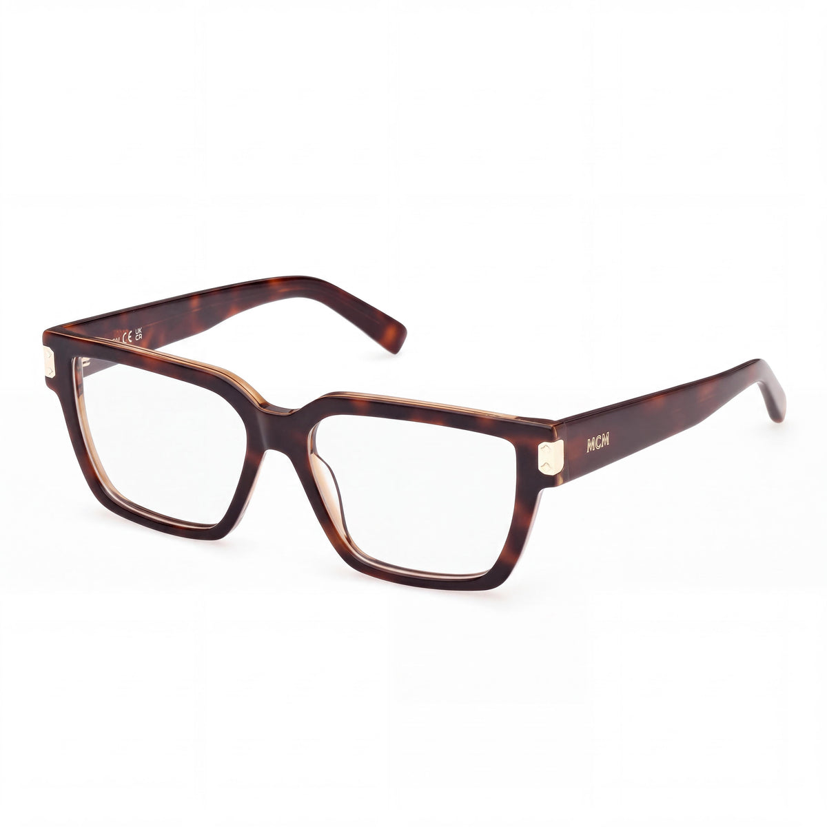 MCM Worldwide Classic Women's Full Rim Plastic Sunglasses, Dark Havana with Multicolor Lenses, 53mm, Photo 1