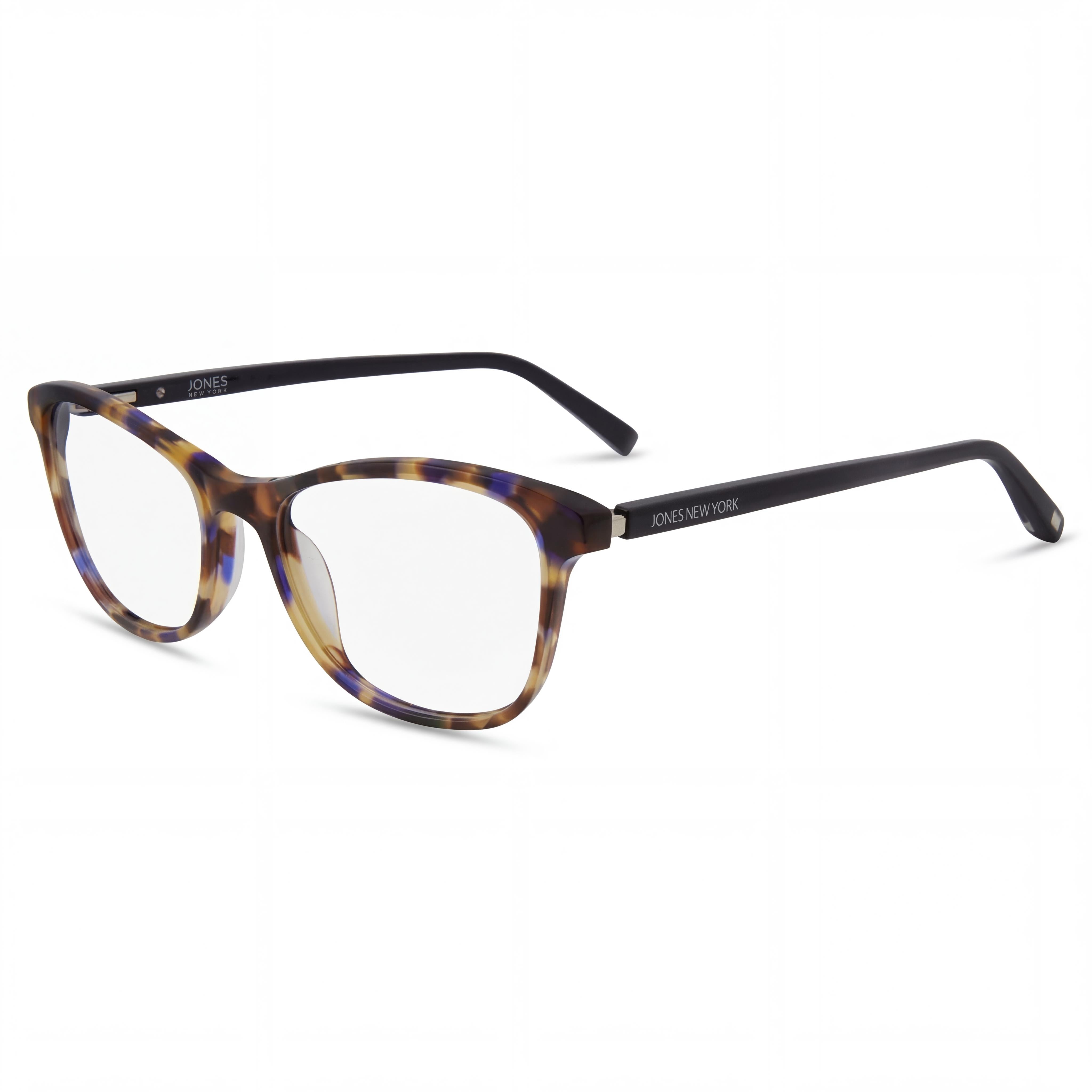 Jones New York J778 Men's Blue Tortoise Plastic Frame Polarized UV Protected Polycarbonate Lenses Eyewear 52mm, Photo 1