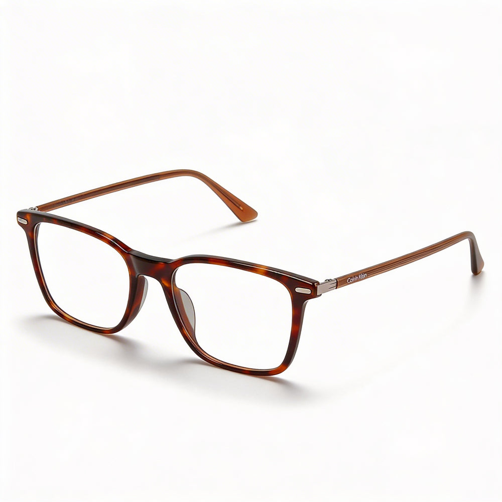 Gafas de sol Calvin Klein Ck22541 unisex con montura metálica y acabado carey oscuro, ancho de lente 53 mm