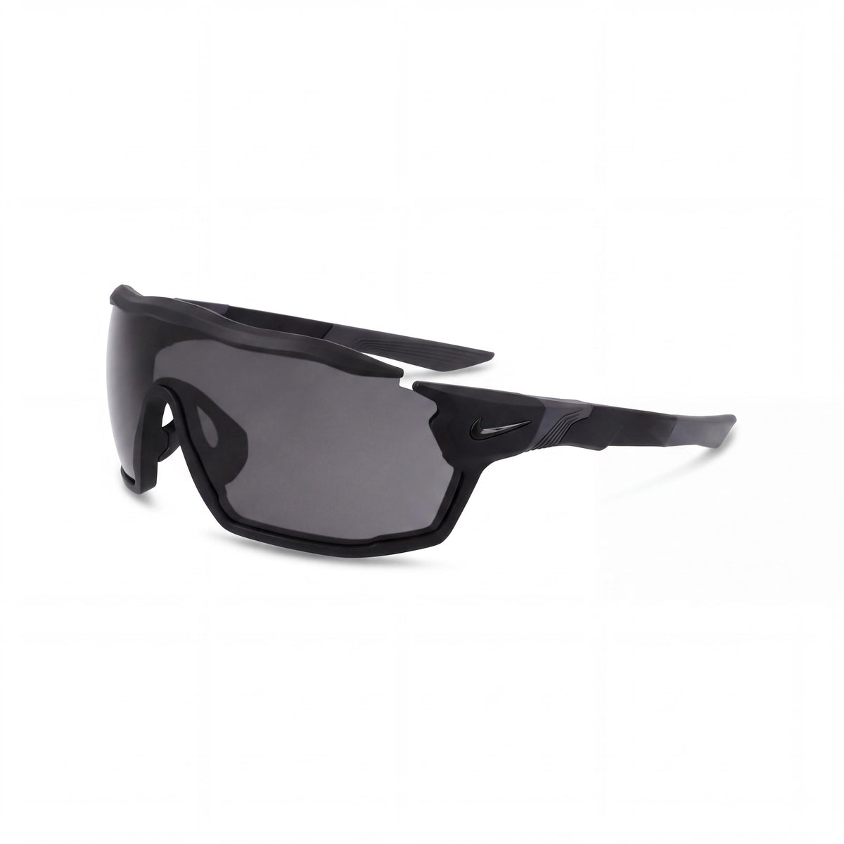 Gafas de sol Nike Classic unisex de plástico con protección UV 400 y lentes grises no polarizadas, montura negra mate y gris oscuro, 58 mm, Photo 1
