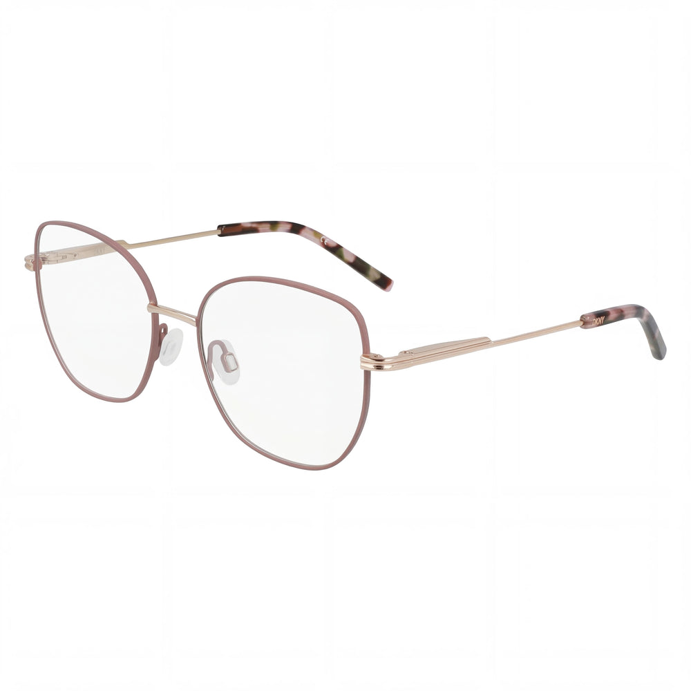 Gafas de sol DKNY DK1034 para mujer con montura de acetato en oro rosa topo y lentes de policarbonato de 51 mm