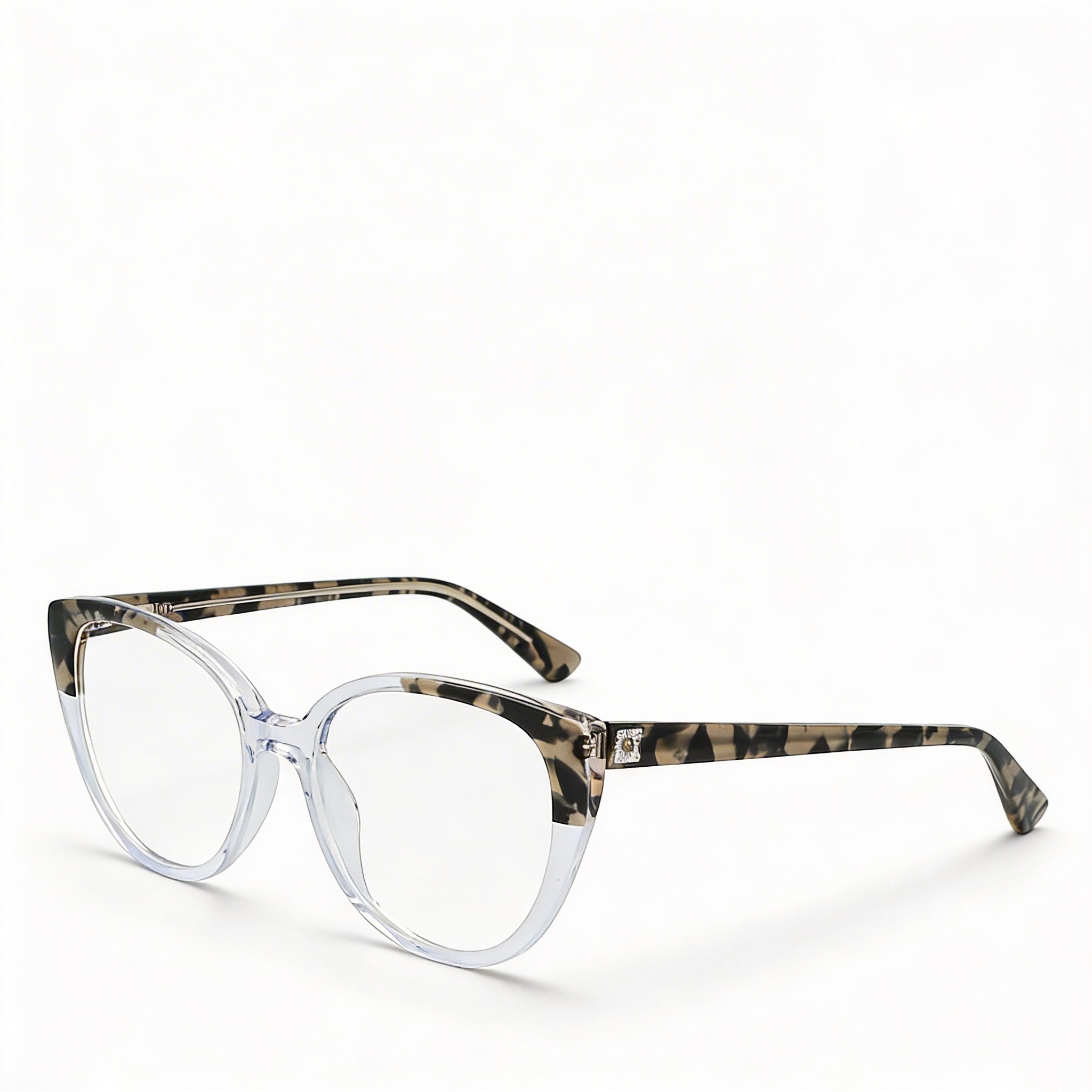 Anne Klein Ak5092 Men's Lightweight Metal Eyeglasses with Clear Lenses, Grey Crystal, 50-17-135, Photo 1