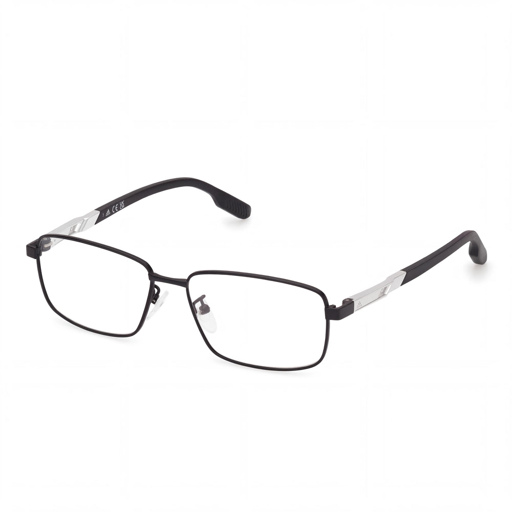 Gafas unisex Adidas Casual Metal Matte Black Transparente 55-15-145