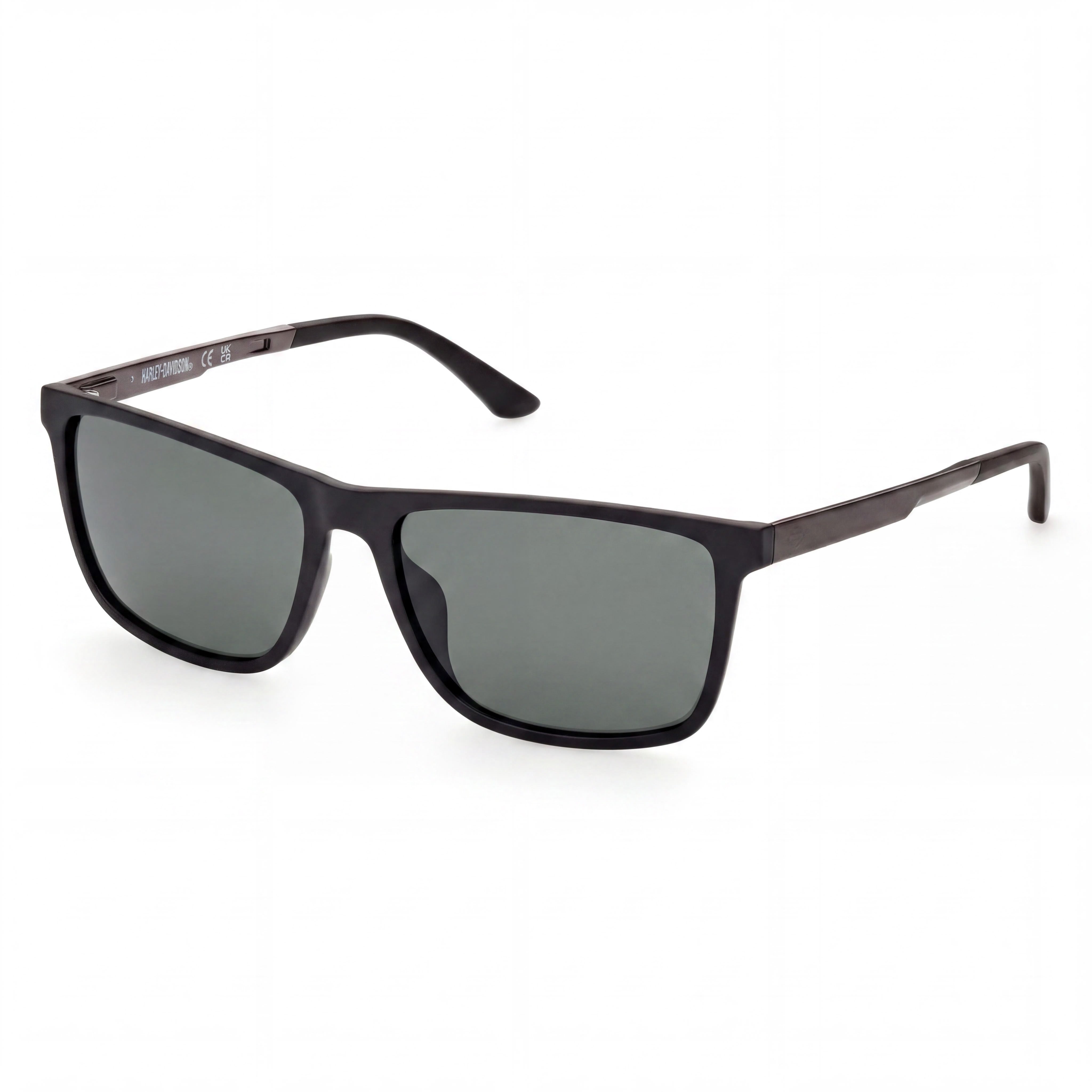 Harley-Davidson Hd0970x Men's Matte Black Injected Frame UV Protection Sunglasses 58mm, Photo 1