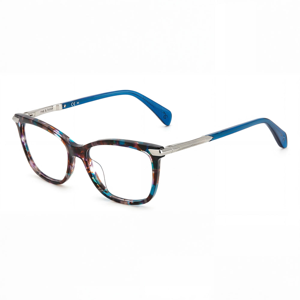 rag & bone Rnb3050 Women's Havana Multicoloured Acetate Sunglasses 53mm