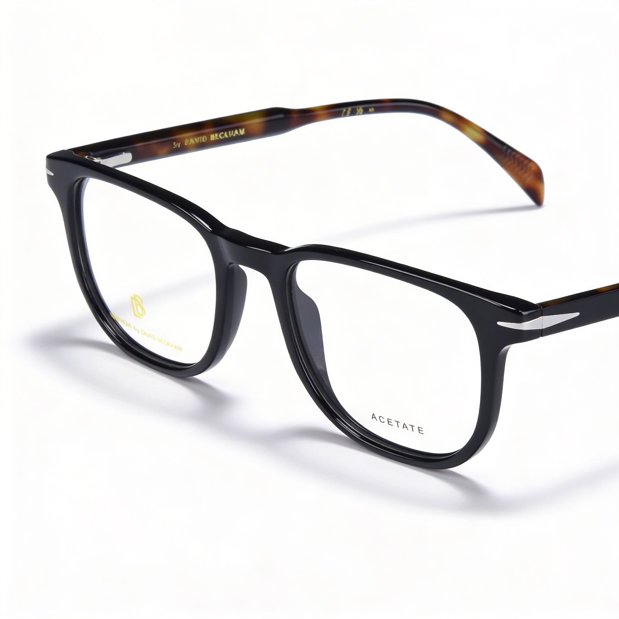 David Beckham Db 1123 Men's Black Havana Plastic Non-polarised Sunglasses 50mm, Photo 1