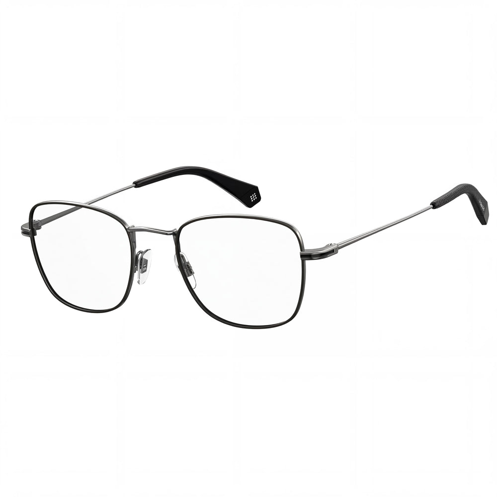 Gafas de sol Polaroid Pld D377/G unisex de acero inoxidable negro rutenio con lentes de policarbonato de 51 mm