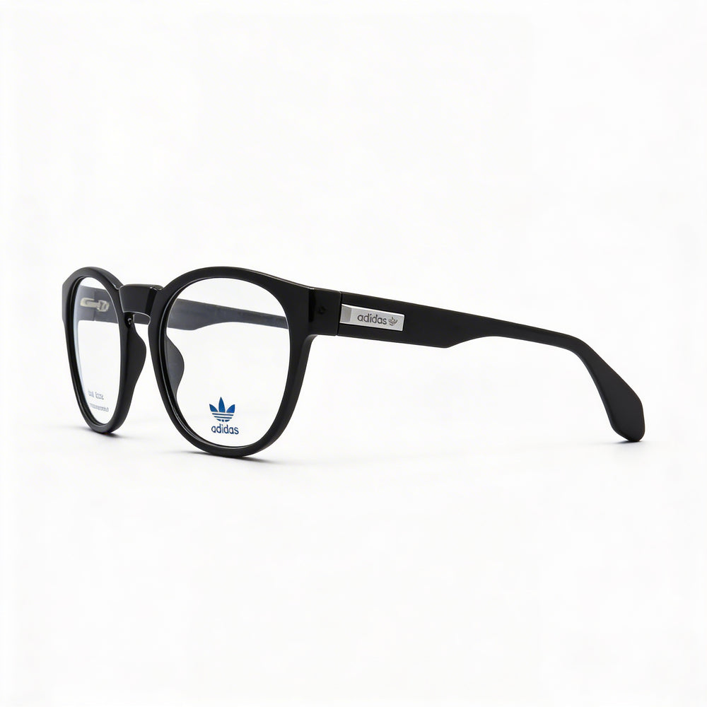 Gafas graduadas Adidas Originals OR5006 para hombre, montura oftálmica inyectada en negro brillante, 54 mm