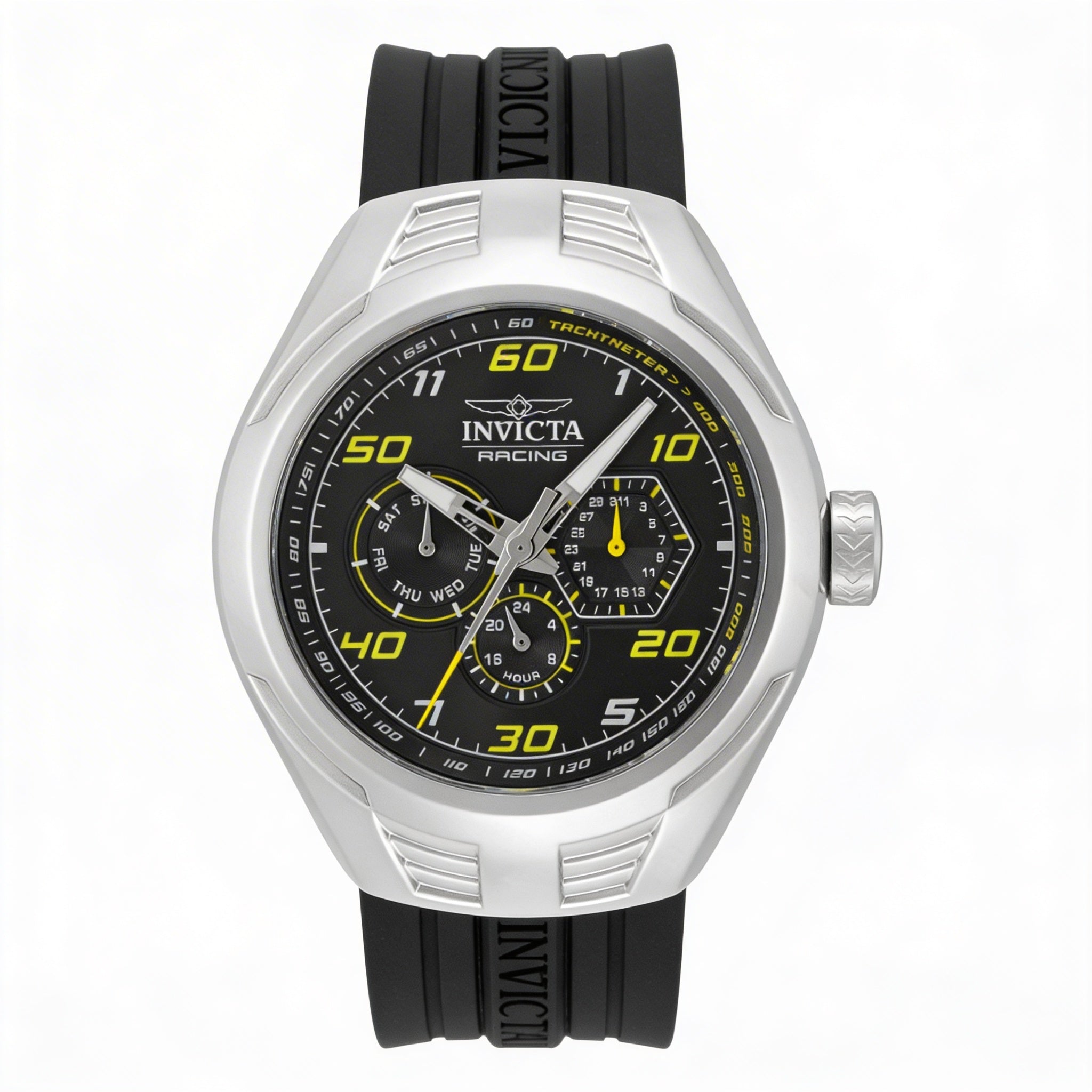 Invicta Invicta Racing 47724 Men's Silver Quartz Chronograph Watch 46mm, Photo 1