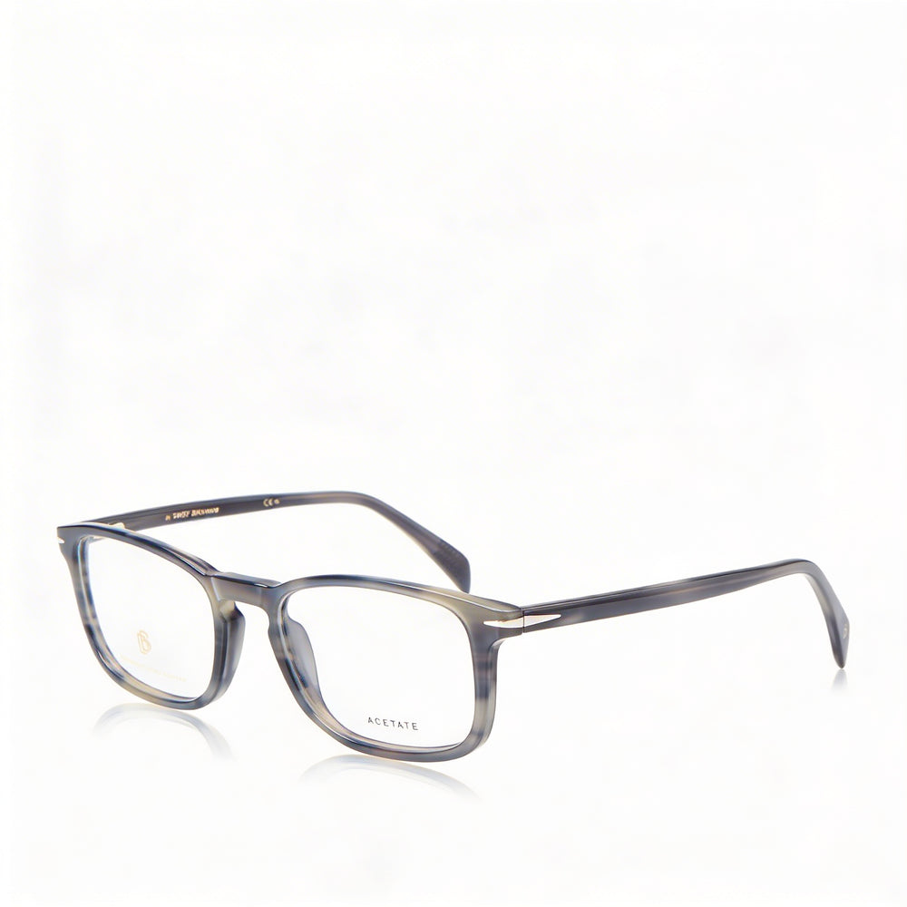 David Beckham Colección de Gafas para Hombre: Gafas Ópticas Recetadas Db 1027 con Montura de Plástico Gris Cuerno 51mm