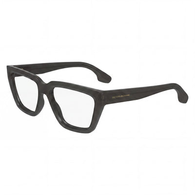 Gafas de sol Victoria Beckham Modern VB2658 para mujer, montura de acetato gris con lentes de policarbonato gris, 53 mm
