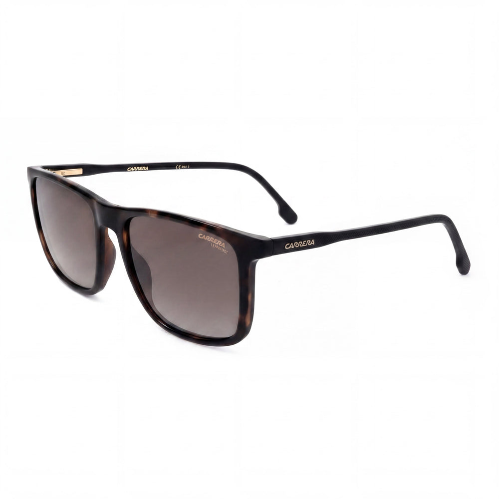 Carrera CARRERA 231/S - Montura unisex de poliamida marrón, lentes con protección UV no polarizadas en degradado marrón, 55 mm