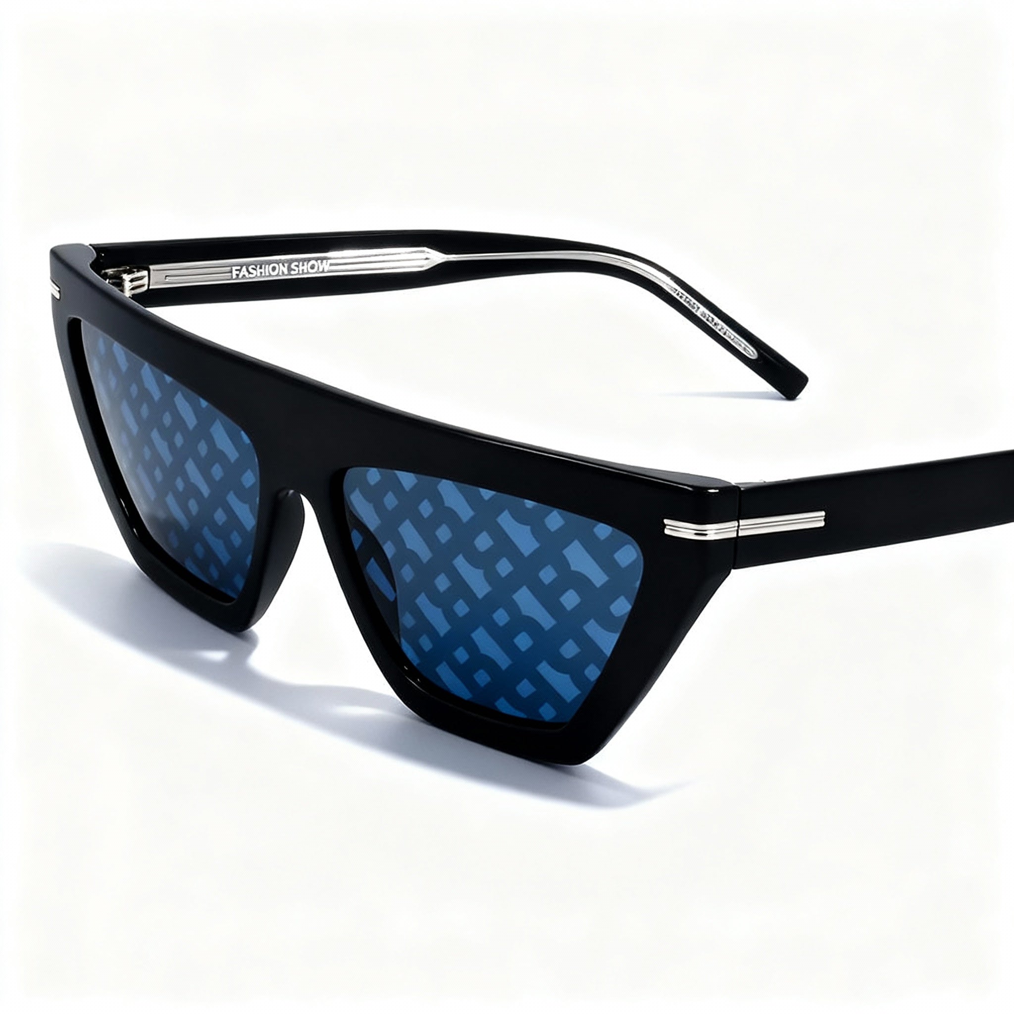 Hugo Boss Distinctive Codes Women's Black Grey Acetate Frame UV Protected Non-Polarized Sunglasses 58mm