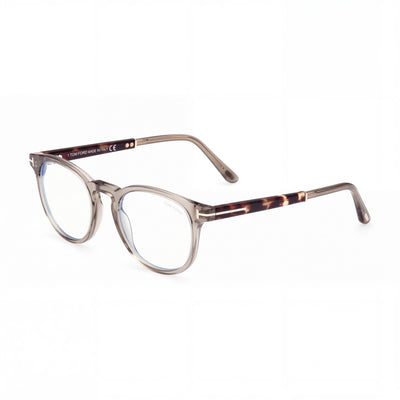 Tom Ford Women's Ft5891-b Plastic Eyewear Transparent Olive, Rose Gold, Blue 2-6-2