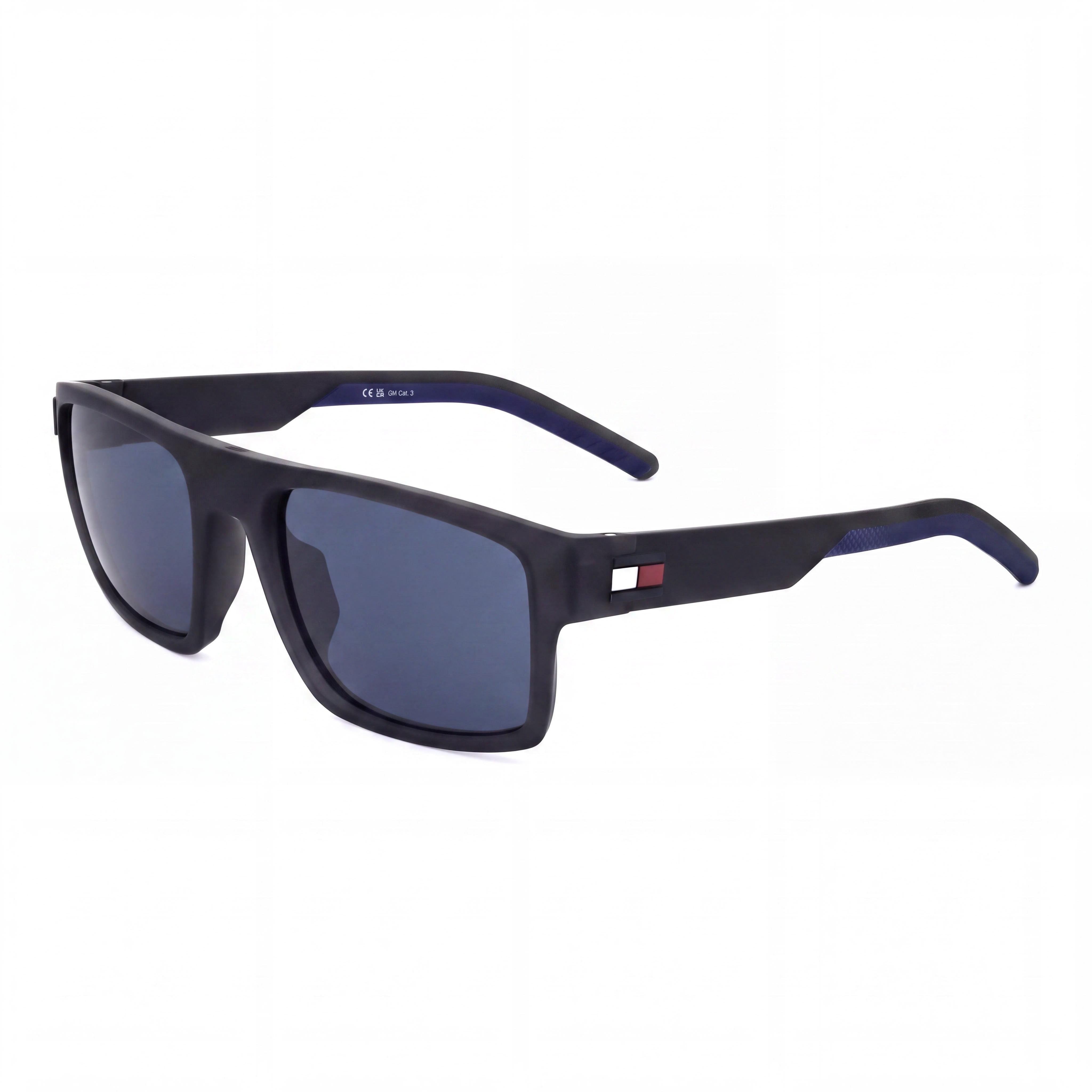 Tommy Hilfiger Modern Women's Matt Grey Polyamide Frame Sunglasses with UV Protection, 55mm Lens Width, Photo 1
