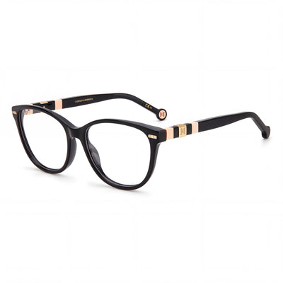 Carolina Herrera CH 0048 Women's Acetate Frame, Black Pink, Non Polarized Polycarbonate Lenses, 53mm