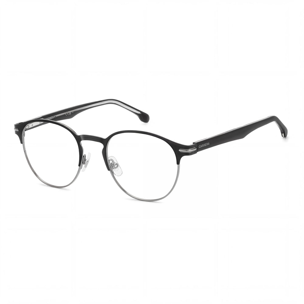 Carrera Modern Unisex Lentes sin polarizar de acero inoxidable Negro mate Dark Ruthenium 50 mm