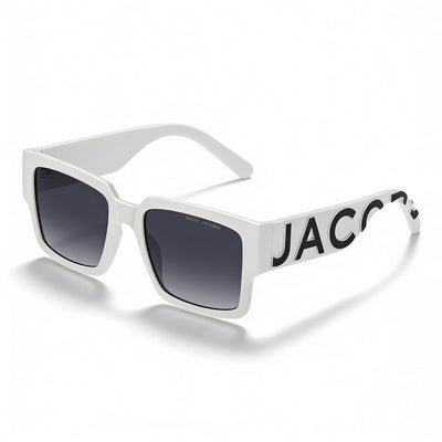 Marc Jacobs Casual MARC 739/S Unisex White, Black Dark Grey Shaded Non-Polarized Cellulose Propionate 54mm