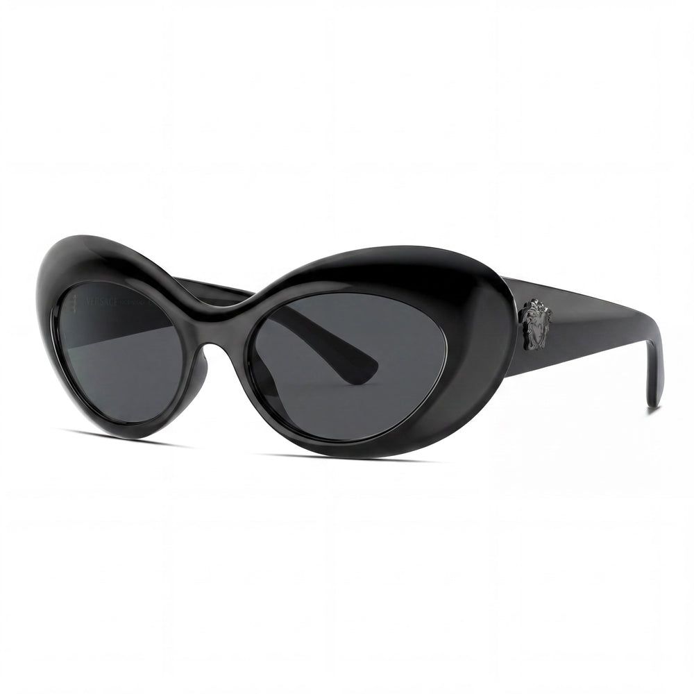 Gafas de sol Versace Ve 4456u para mujer con montura multicolor y lentes grises no polarizadas