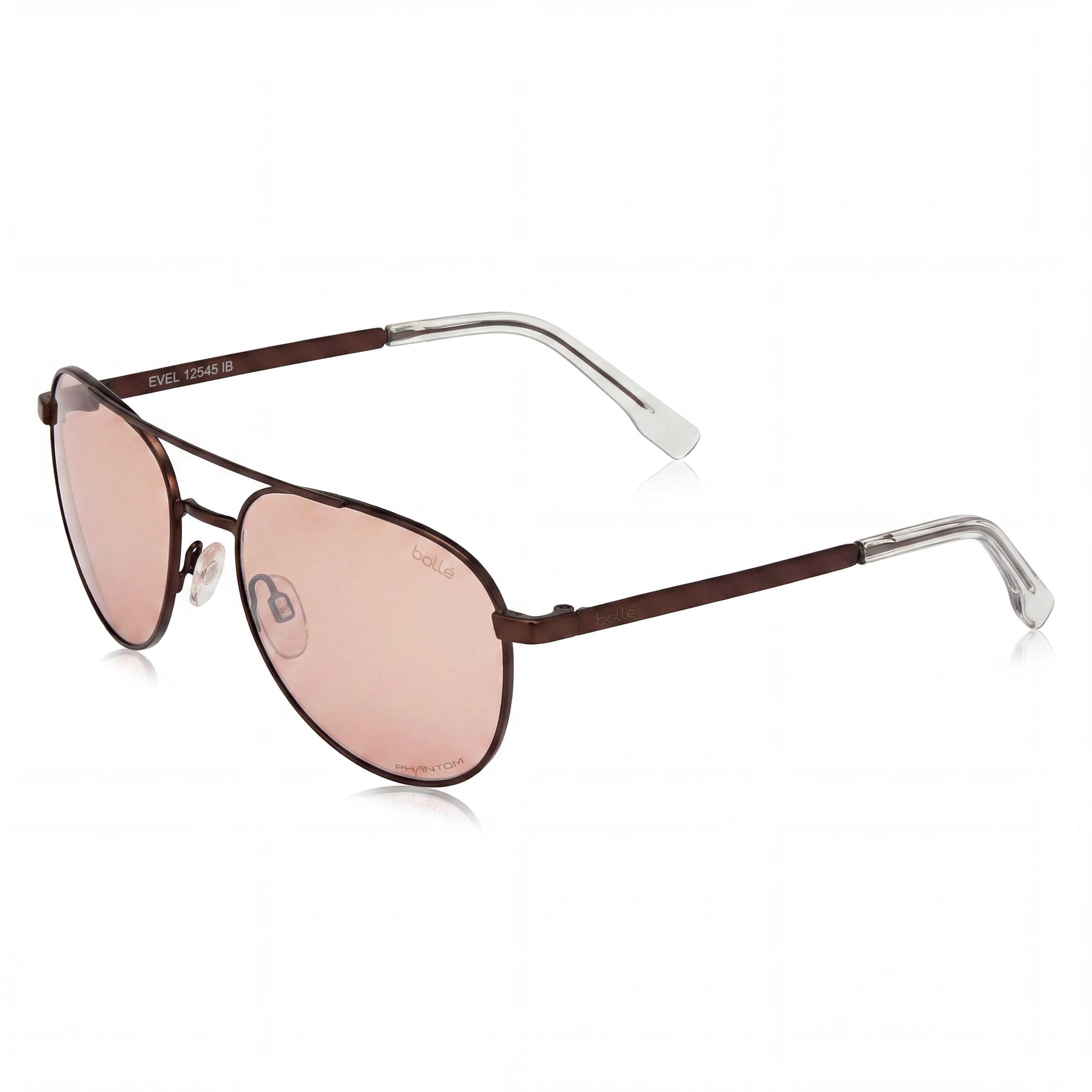 Bollé Classic Earth Matte Rectangle Sunglasses Unisex, 54mm, Photo 1