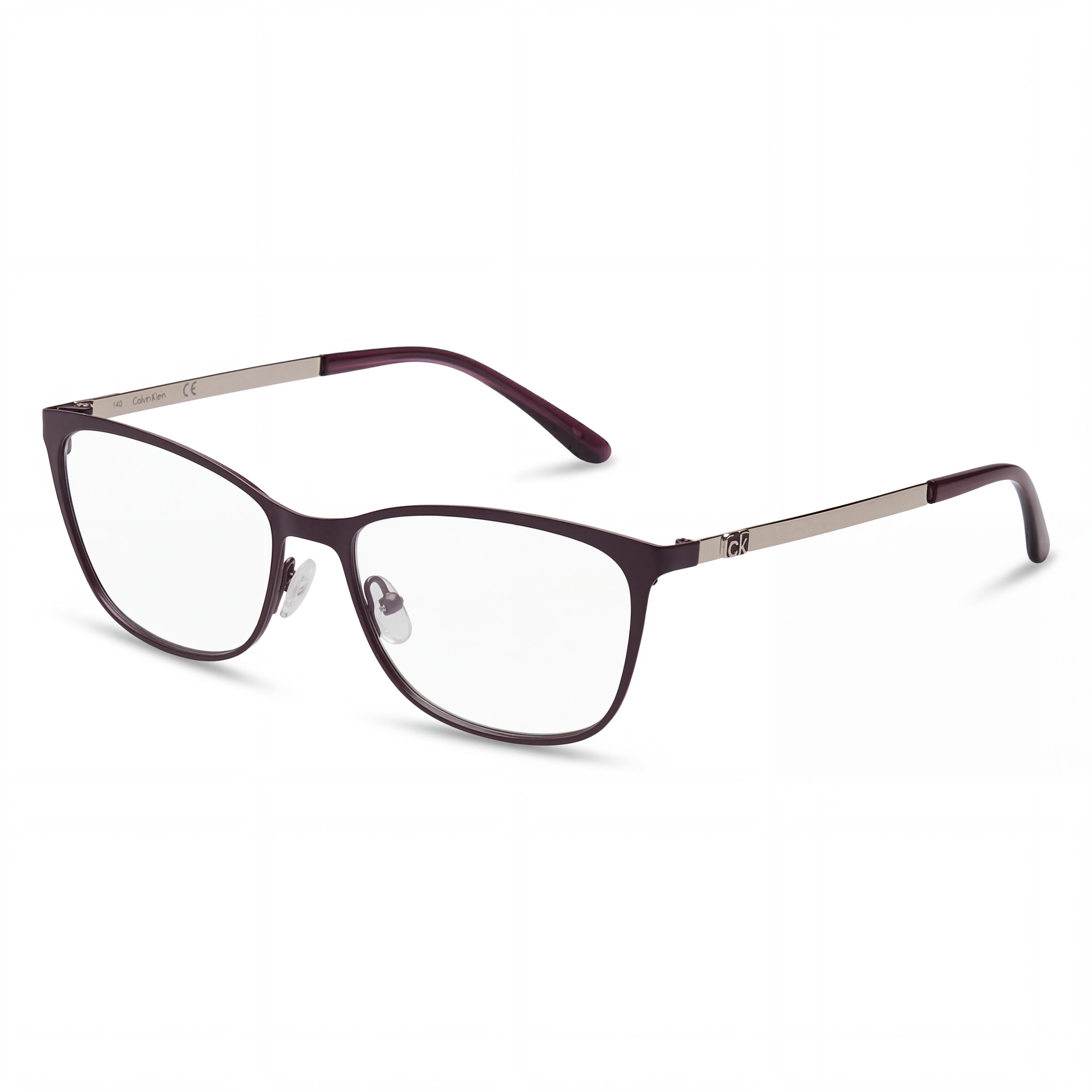 Calvin Klein Ck21118 Unisex Metal Polarized Sunglasses Plum 54mm, Photo 1