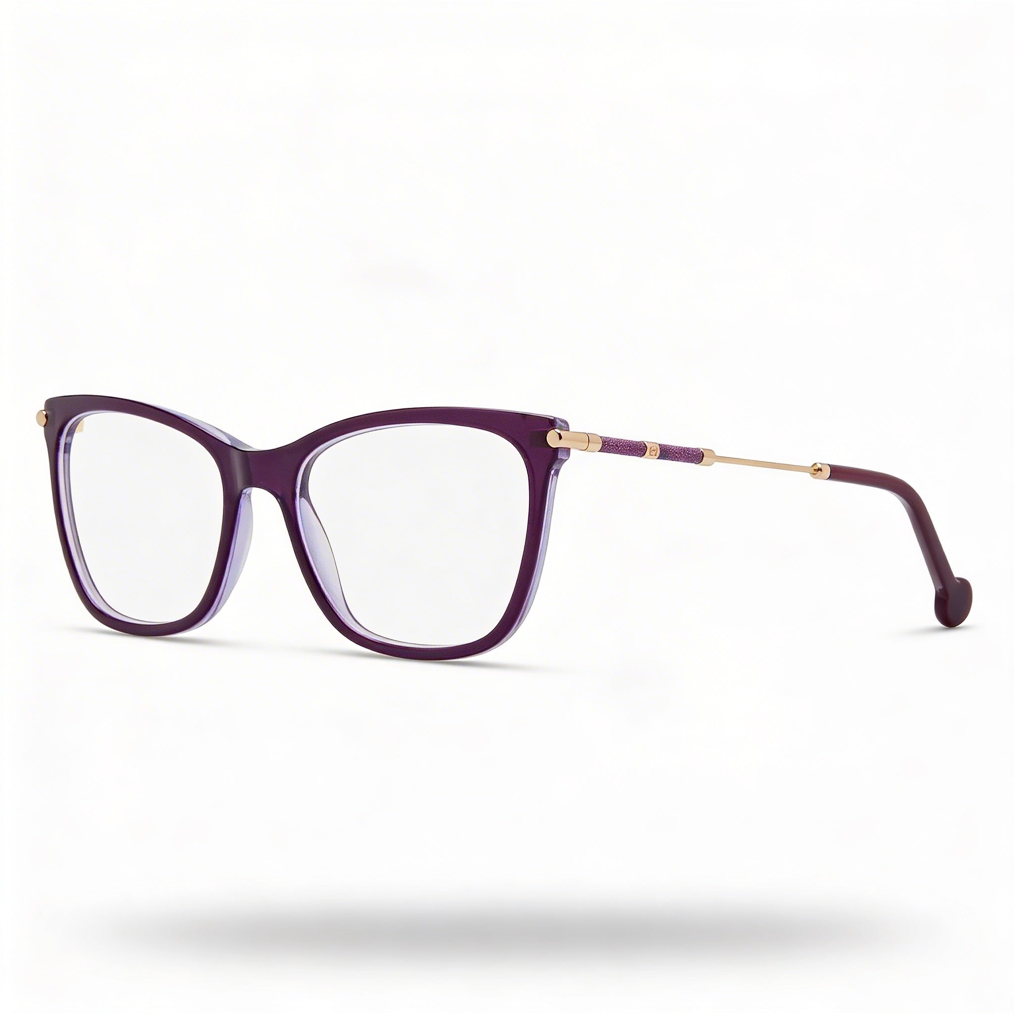 Carolina Herrera Her 0151 Unisex Acetato Violeta Purpurina 54mm, Photo 1