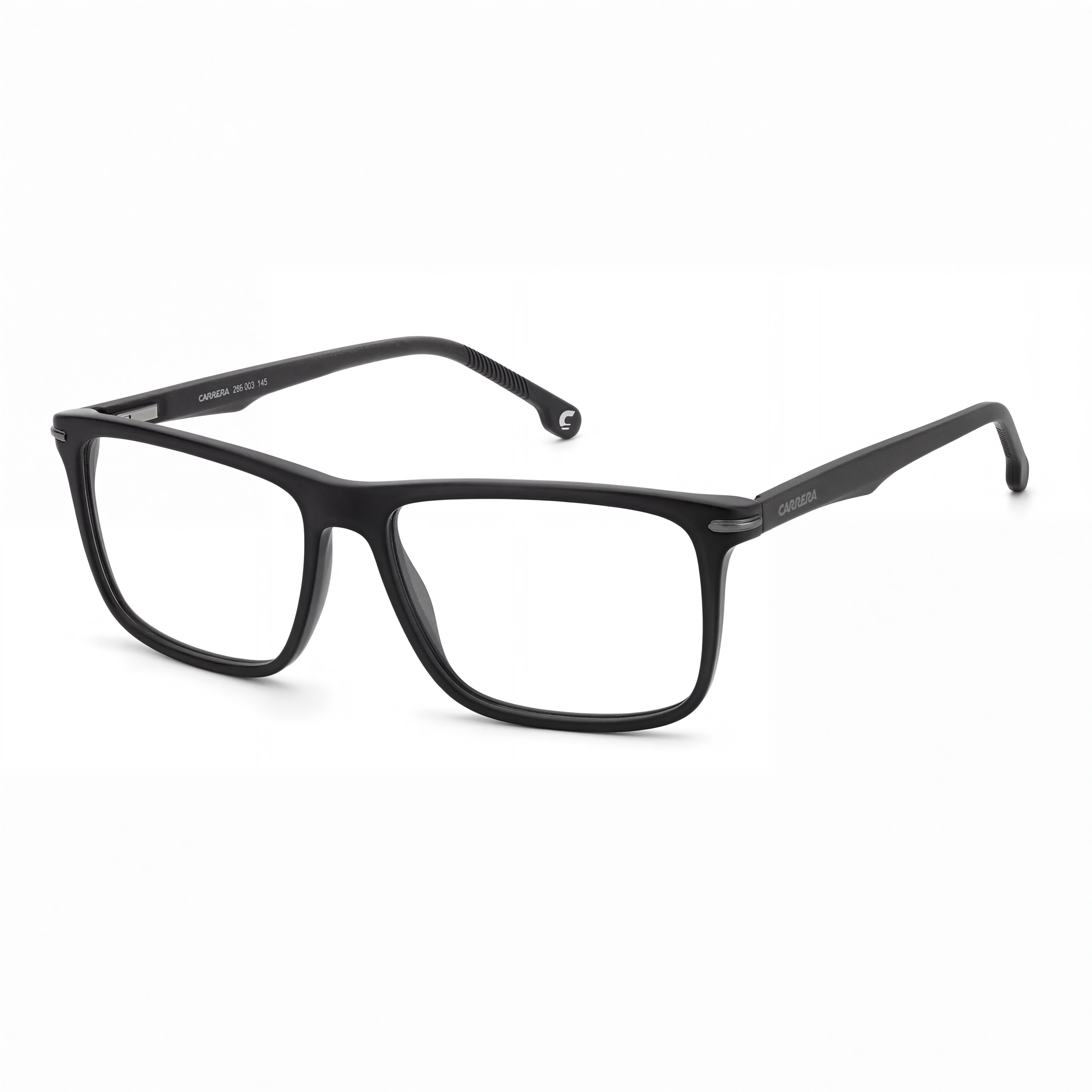 Carrera Carrera 286 Matte Black Plastic Frame Eyeglasses for Men and Women 54-15-145mm with Protective Case, Photo 1