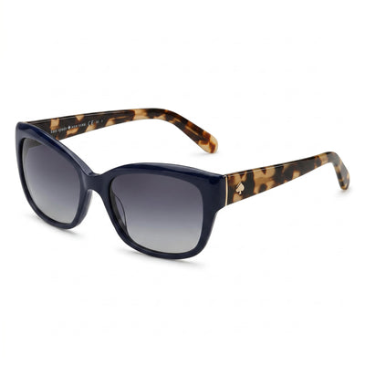 Gafas graduadas de plástico Kate Spade New York Johans para mujer, color marrón y negro (26-17-135 mm)